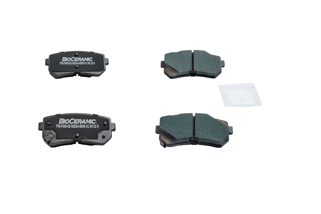 Pastilla para freno de disco Bioceramic. Formula Ceramica Organica. Trasera BioCeramic BIO 8506-D2034