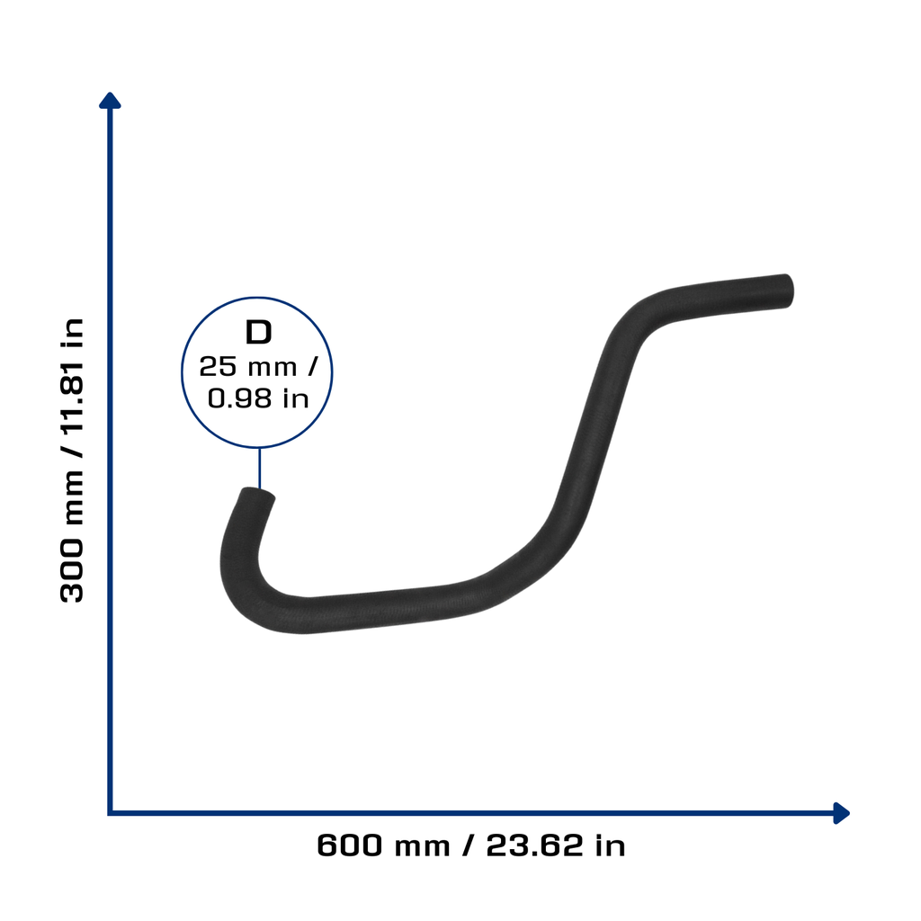 CA-5985 — Manguera Radiador CAUPLAS 5985