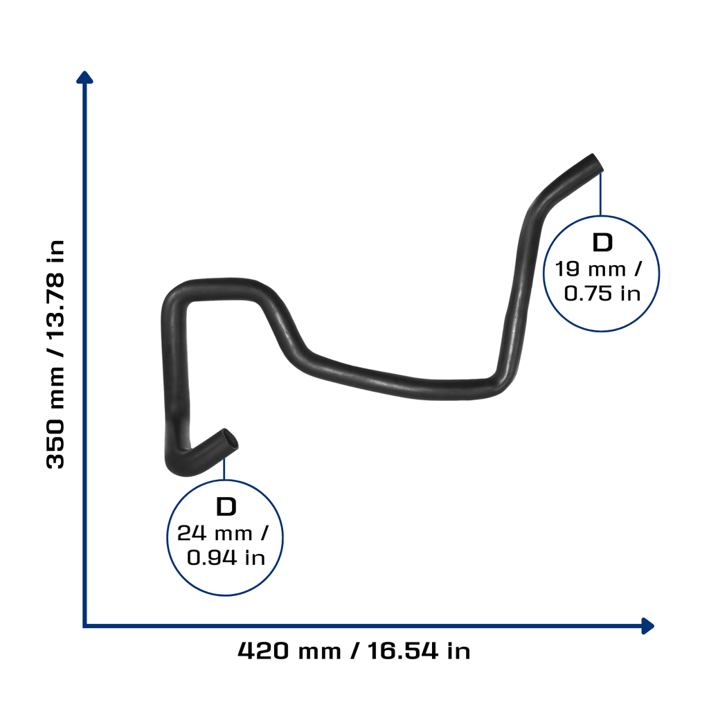 CA-11396 — Manguera Descarga De Gases CAUPLAS 11396