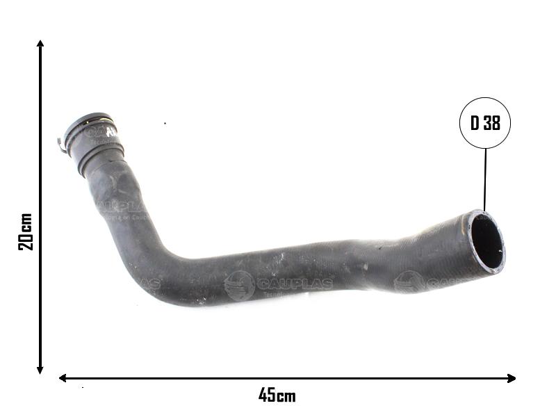 CA-13766 — Manguera Radiador CAUPLAS 13766