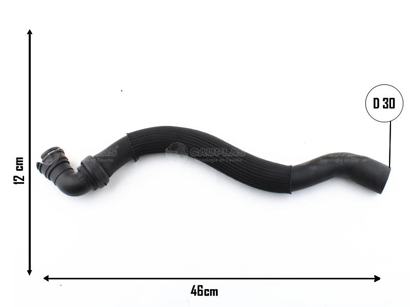 CA-11510 — Manguera Radiador CAUPLAS 11510