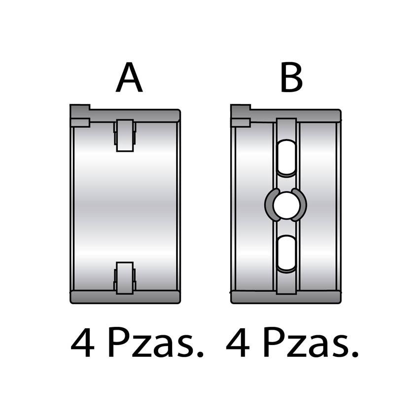 Cojinetes de bancada Moresa 4C2238 50MM