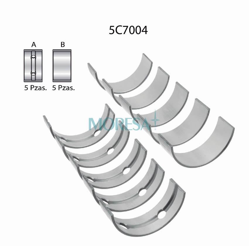 Cojinetes de bancada Moresa 5C7004 STD