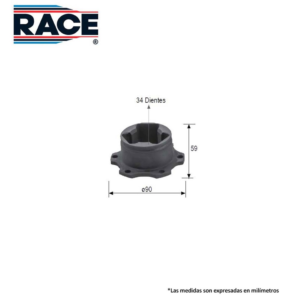 RA-RC-8445 — Balero homocinetico vw izq/der Race RC-8445
