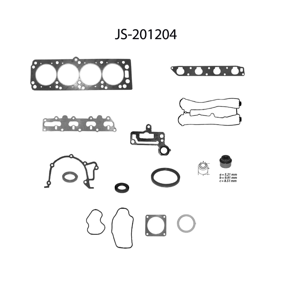 Juego completo para motor Sello V JS-201204