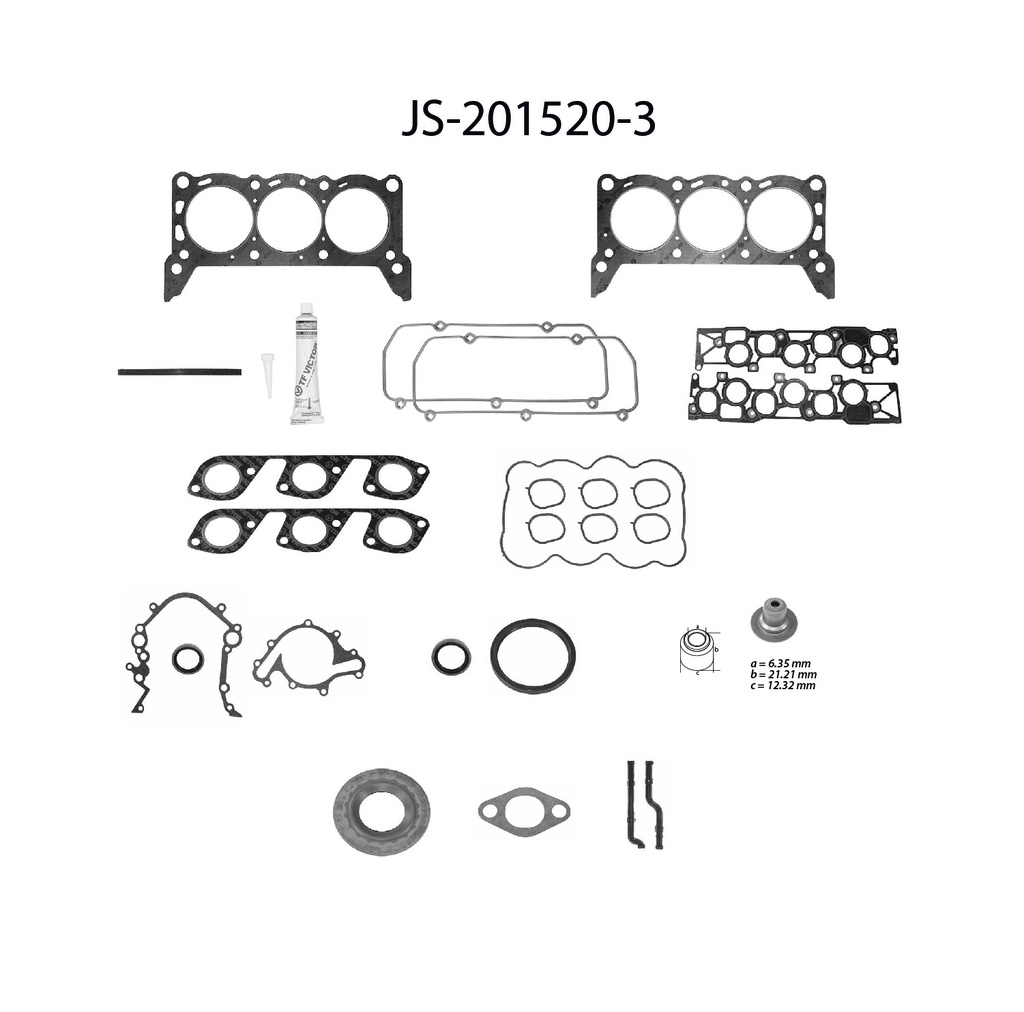 Juego completo para motor Sello V JS-201520-3
