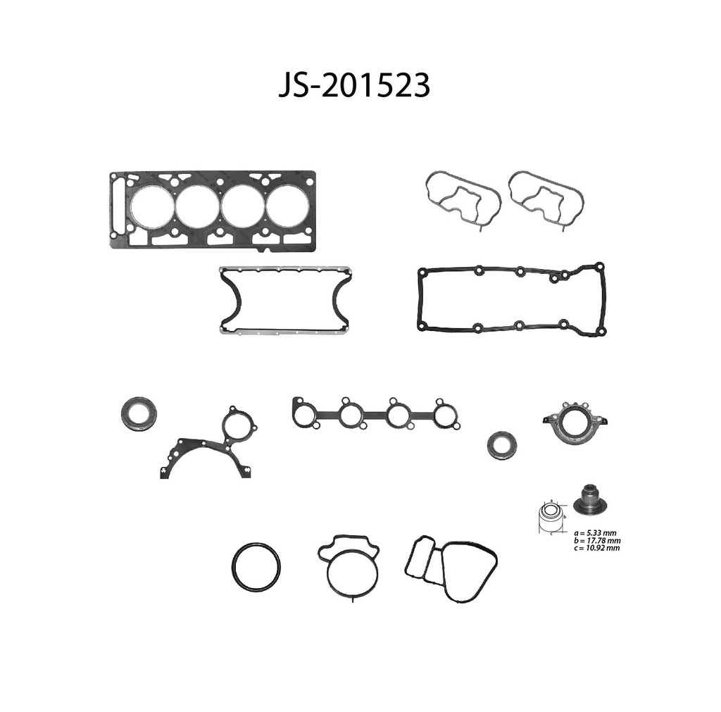 Juego completo para motor Sello V JS-201523