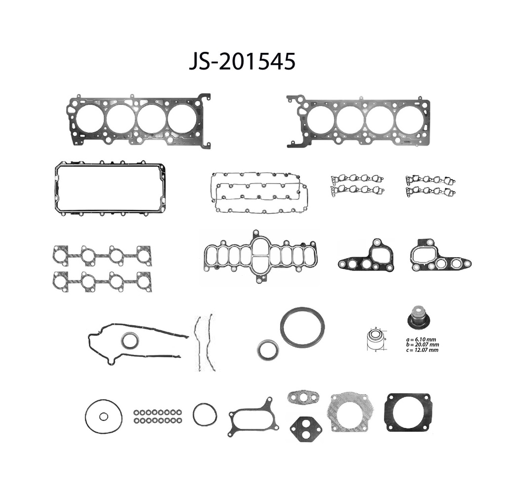 Juego completo para motor Sello V JS-201545