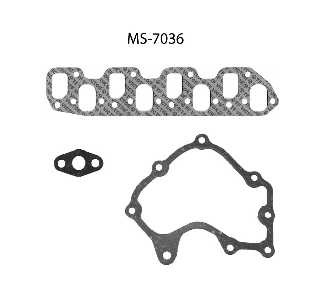 Juntas de multiple para motor Sello V MS-7036