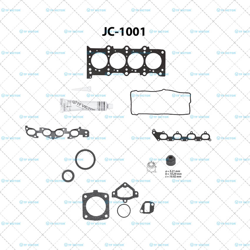 Juego completo para motor TF Victor JC-1001