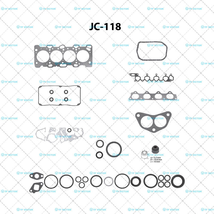 Juego completo para motor TF Victor JC-118