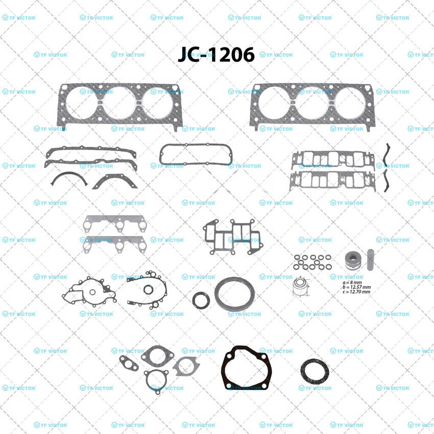 Juego completo para motor TF Victor JC-1206