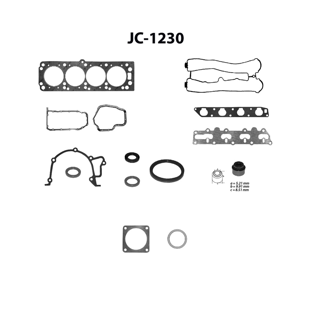 Juego completo para motor TF Victor JC-1230