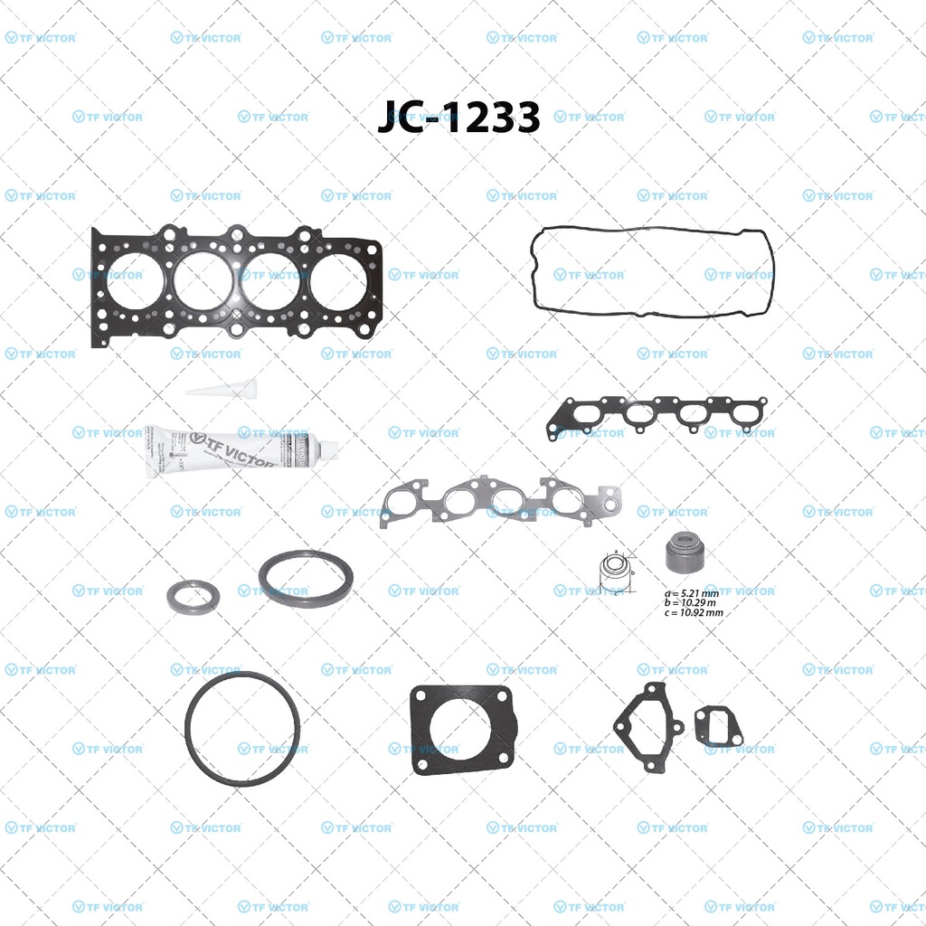 Juego completo para motor TF Victor JC-1233