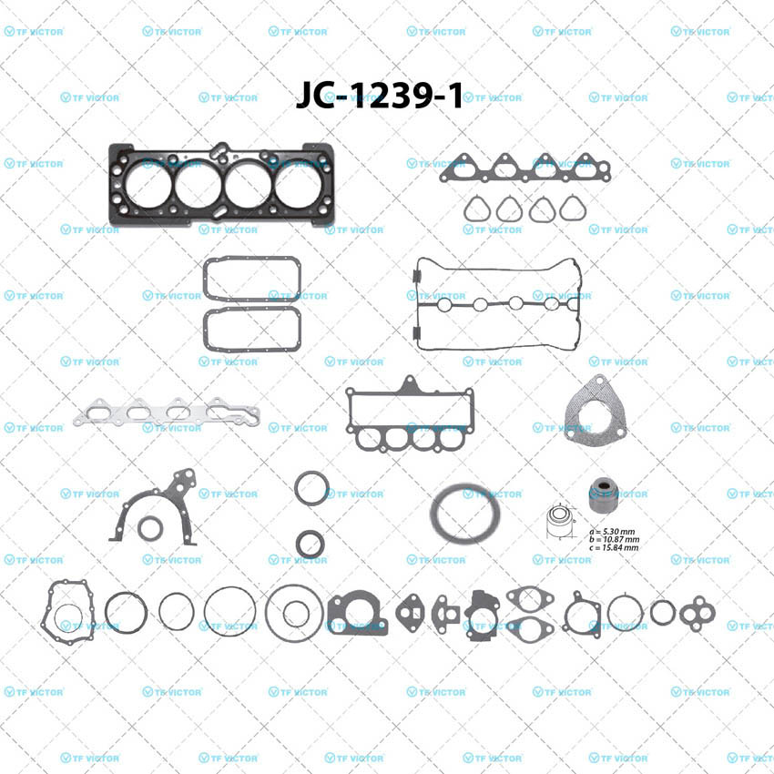 Juego completo para motor TF Victor JC-1239-1