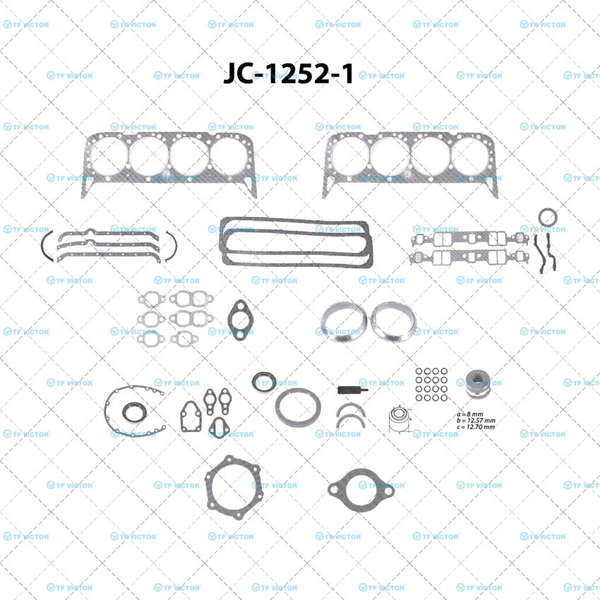 Juego completo para motor TF Victor JC-1252-1