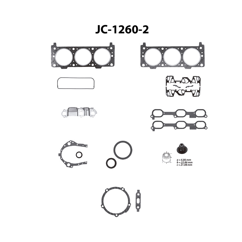 Juego completo para motor TF Victor JC-1260-2