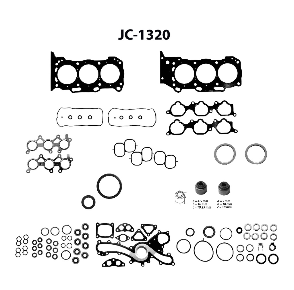 Juego completo para motor TF Victor JC-1320