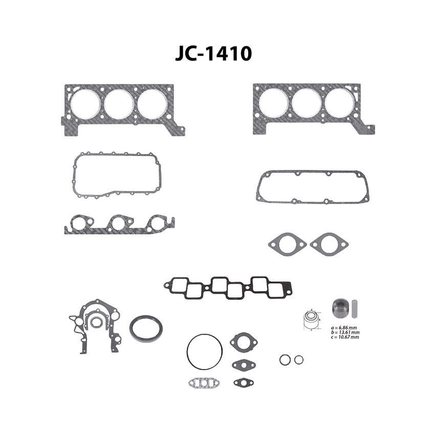 Juego completo para motor TF Victor JC-1410