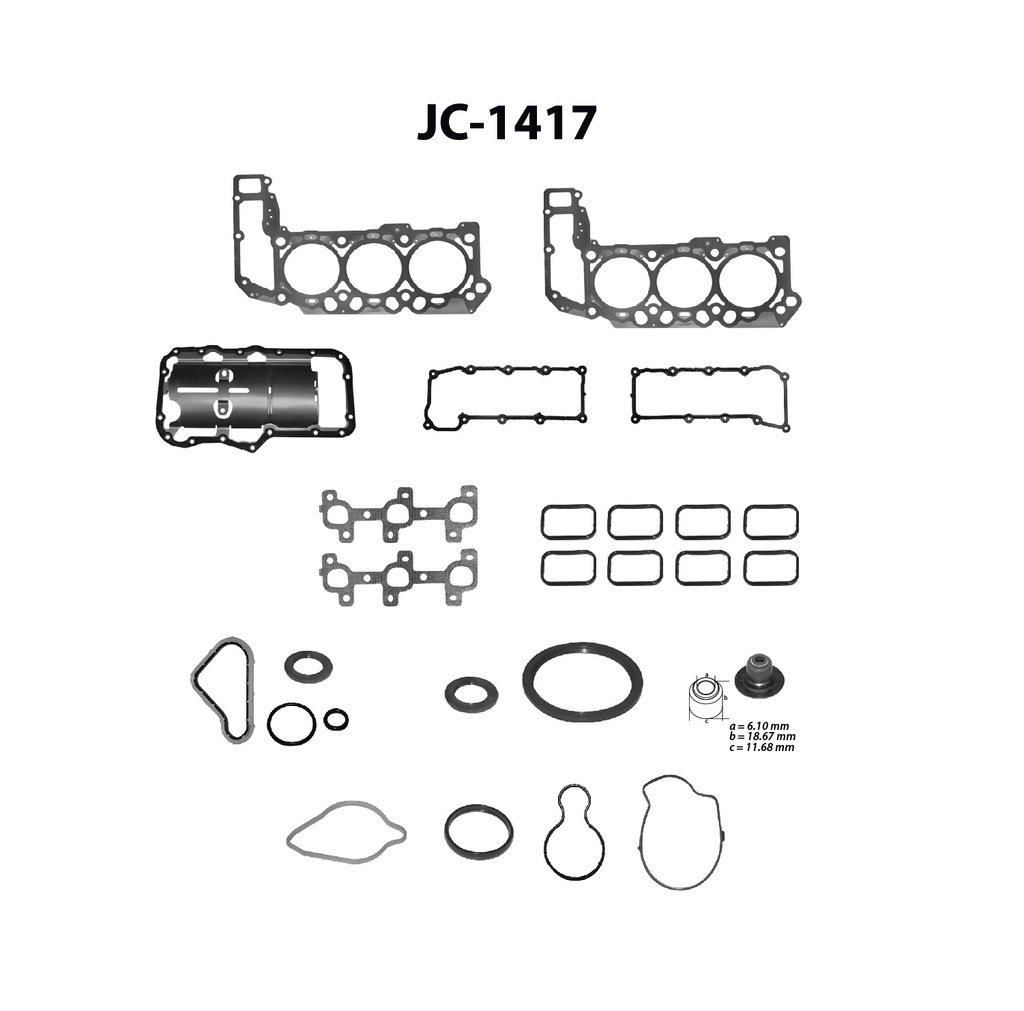 Juego completo para motor TF Victor JC-1417