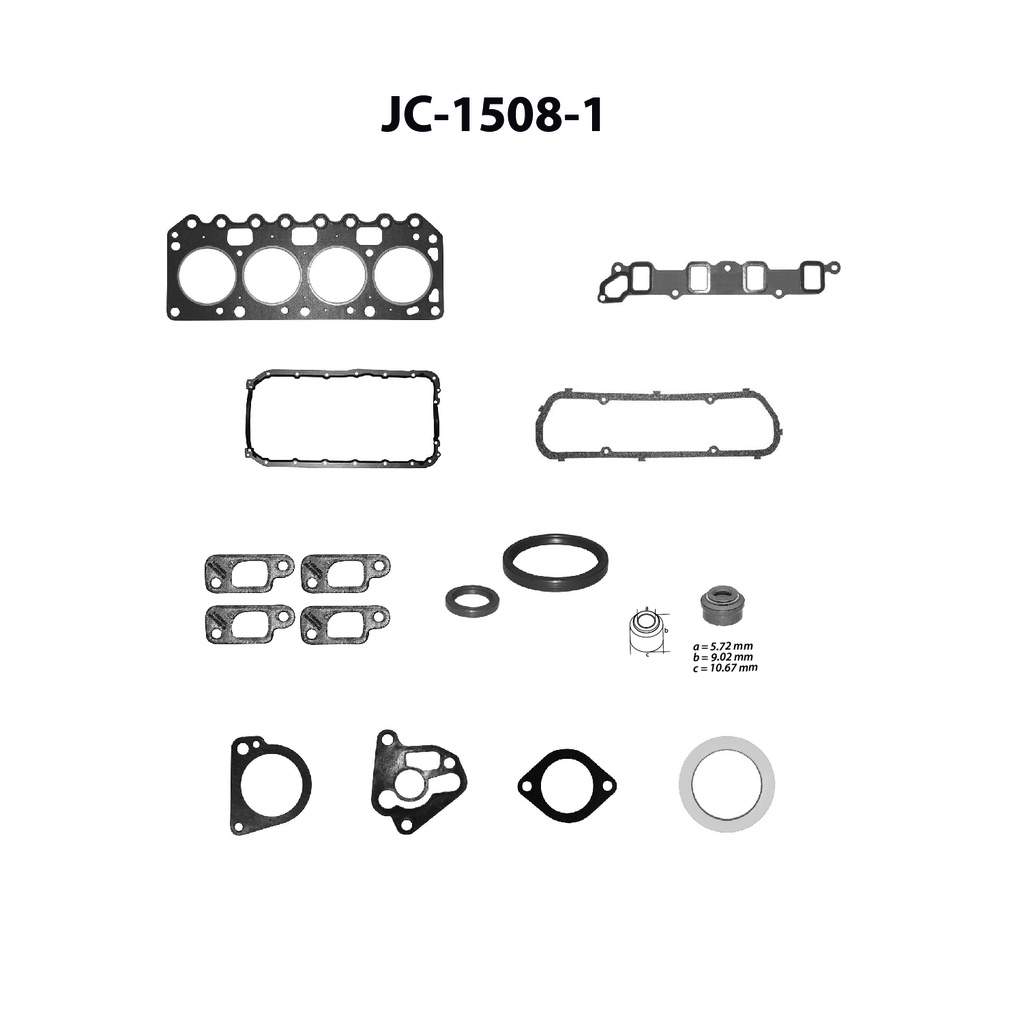 Juego completo para motor TF Victor JC-1508-1