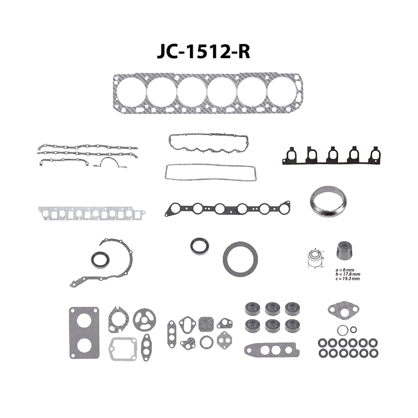Juego completo para motor TF Victor JC-1512-R
