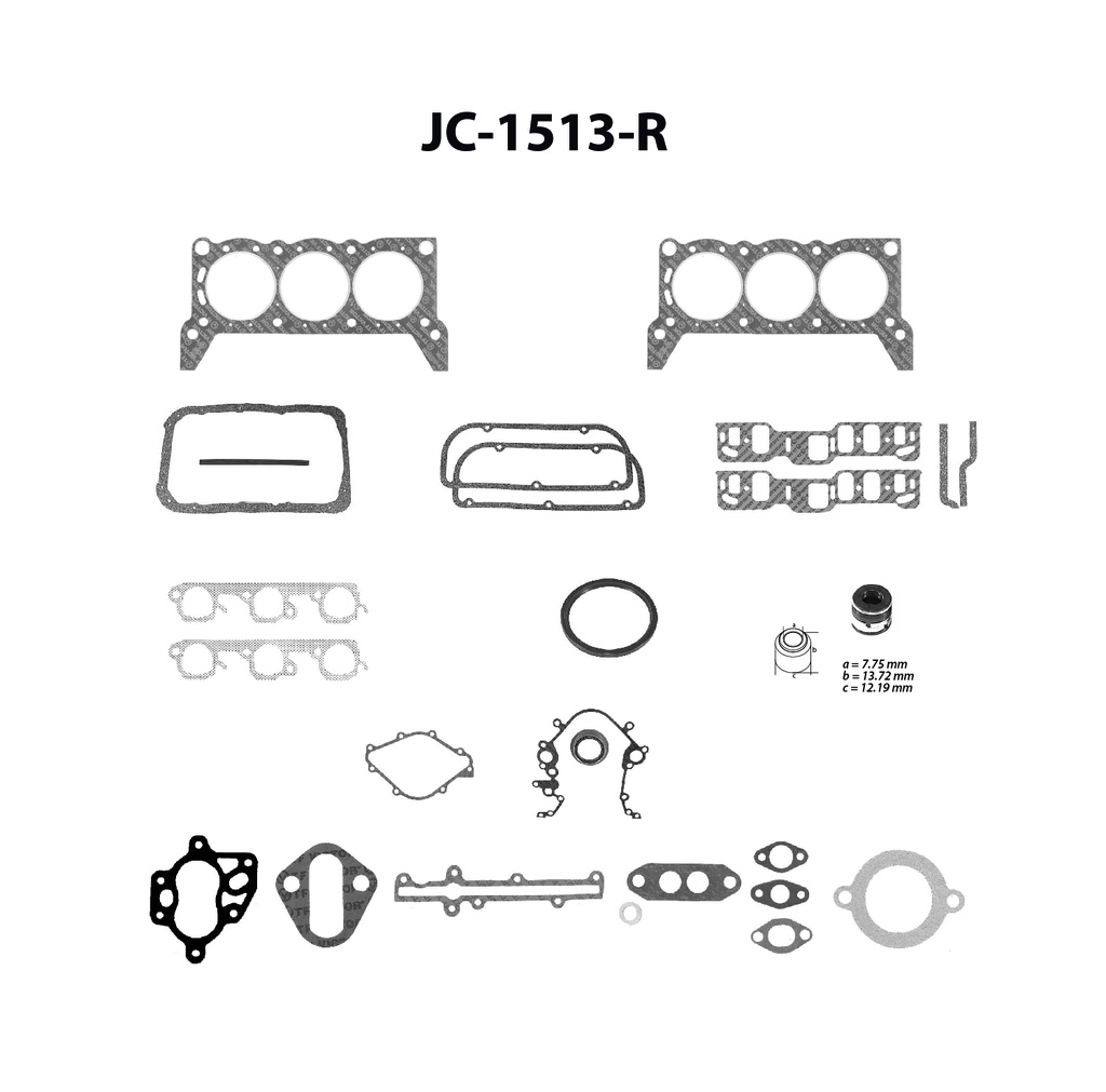 Juego completo para motor TF Victor JC-1513-R