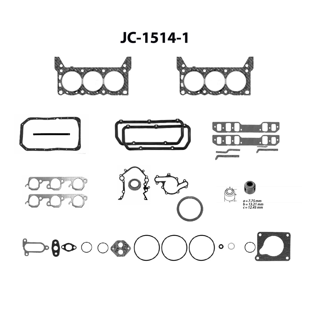 Juego completo para motor TF Victor JC-1514-1
