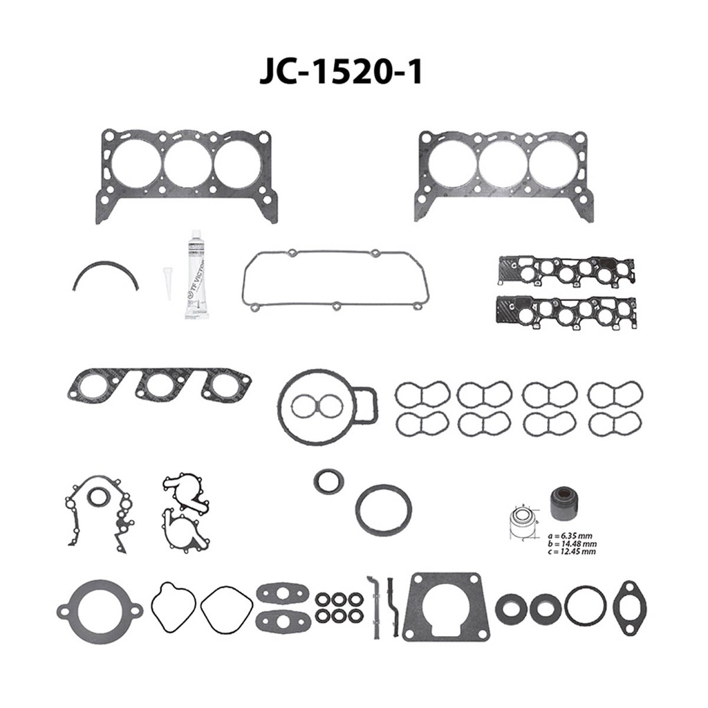 Juego completo para motor TF Victor JC-1520-1