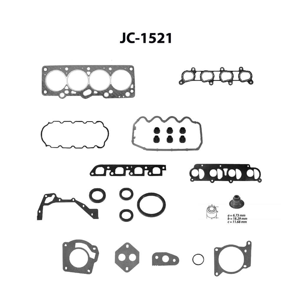 Juego completo para motor TF Victor JC-1521