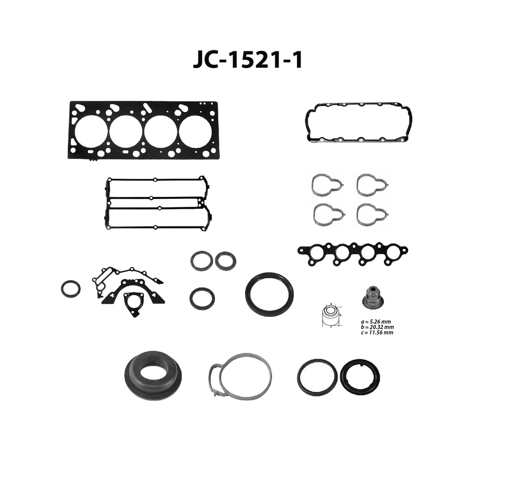Juego completo para motor TF Victor JC-1521-1