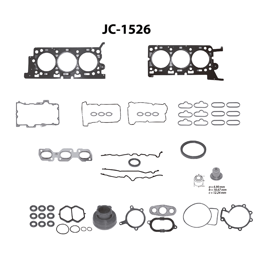 Juego completo para motor TF Victor JC-1526
