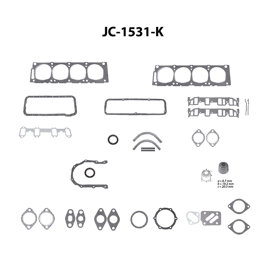 Juego completo para motor TF Victor JC-1531-K