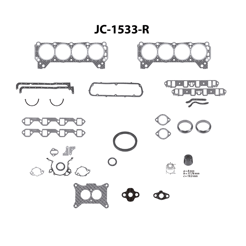 Juego completo para motor TF Victor JC-1533-R