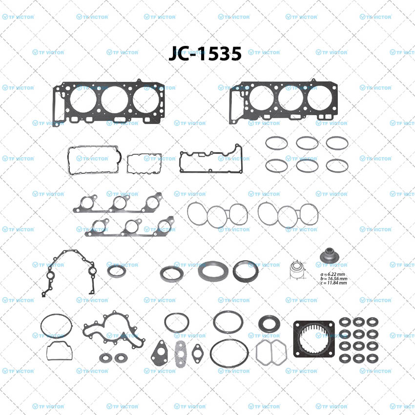Juego completo para motor TF Victor JC-1535