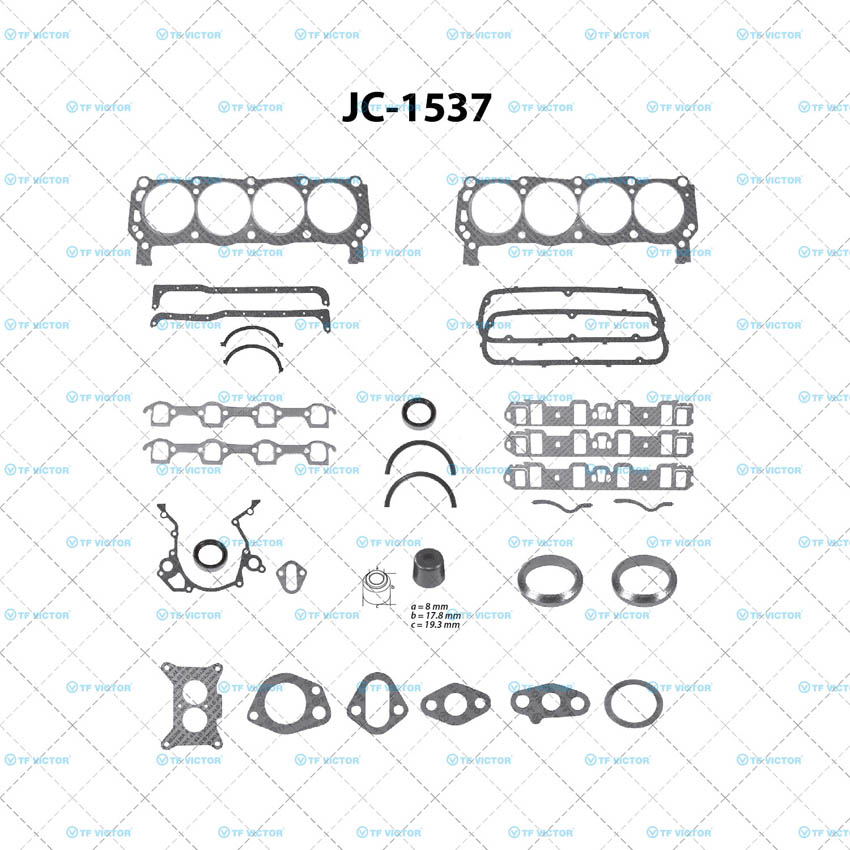Juego completo para motor TF Victor JC-1537