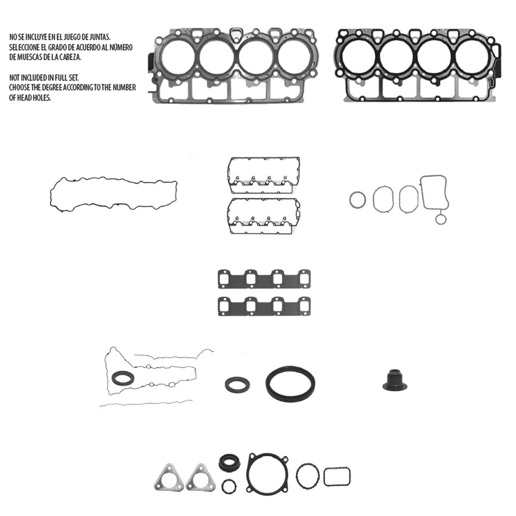 Juego completo para motor TF Victor JC-1560