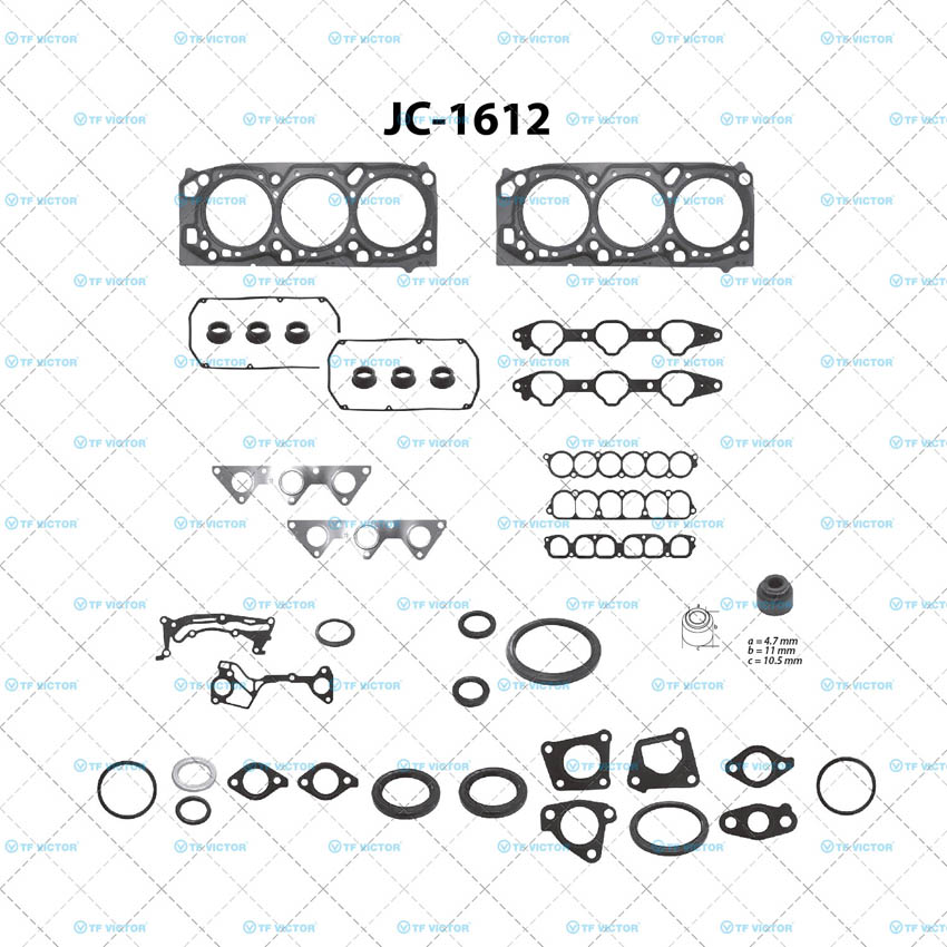 Juego completo para motor TF Victor JC-1612