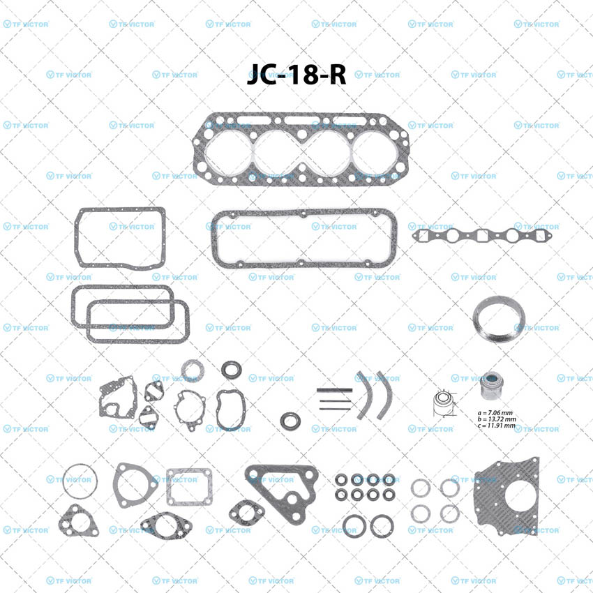 Juego completo para motor TF Victor JC-18-R
