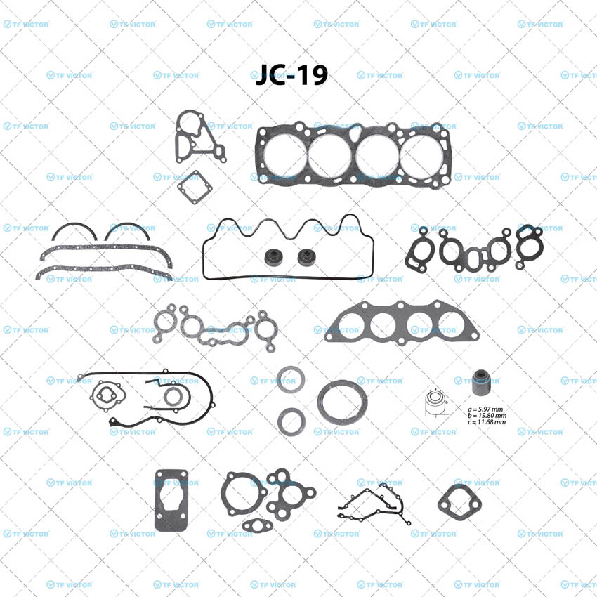 Juego completo para motor TF Victor JC-19