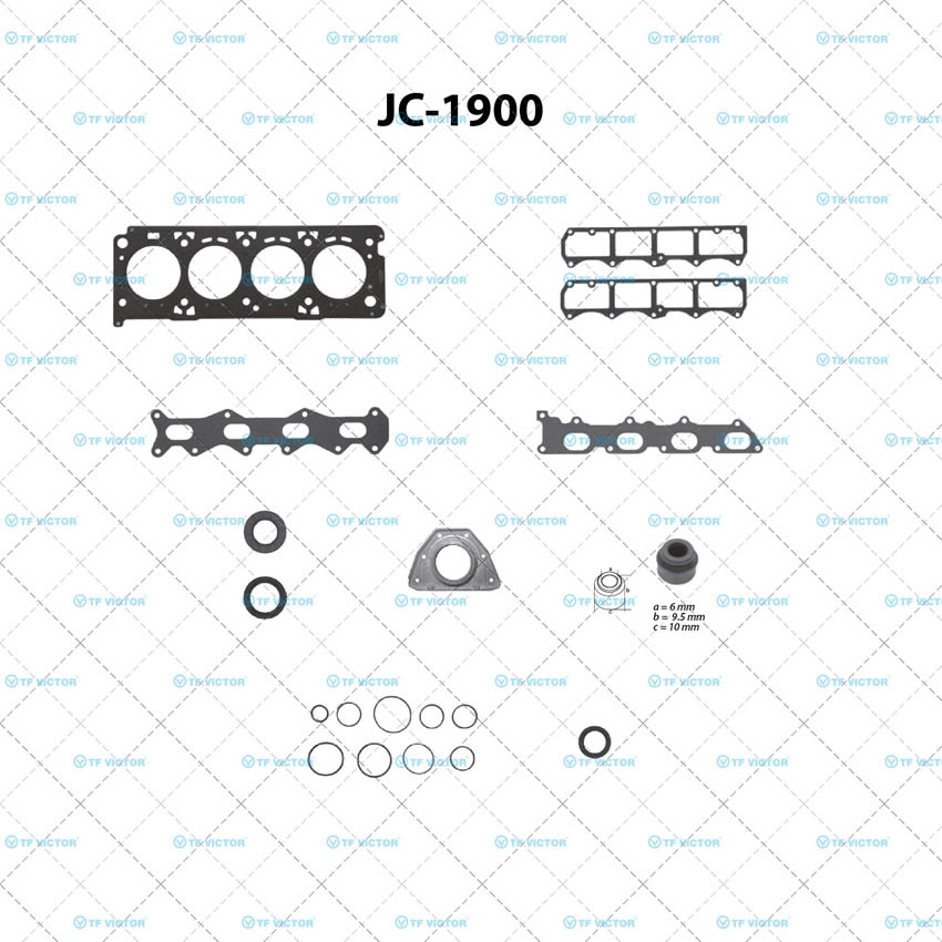Juego completo para motor TF Victor JC-1900