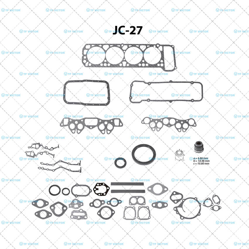 Juego completo para motor TF Victor JC-27