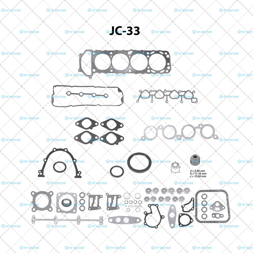 Juego completo para motor TF Victor JC-33