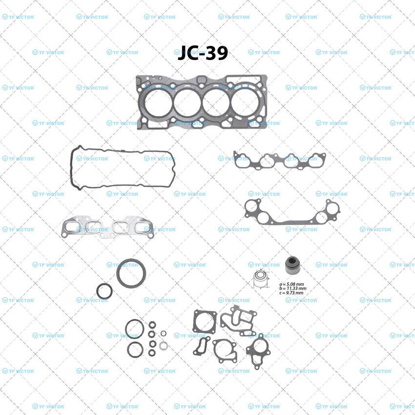 Juego completo para motor TF Victor JC-39