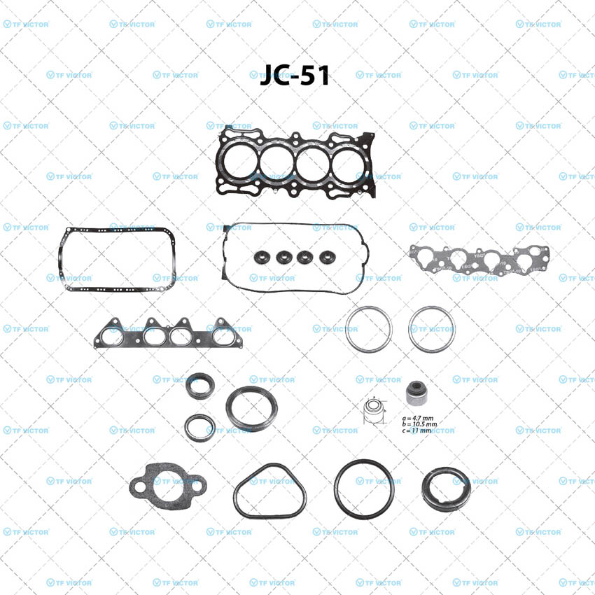 Juego completo para motor TF Victor JC-51