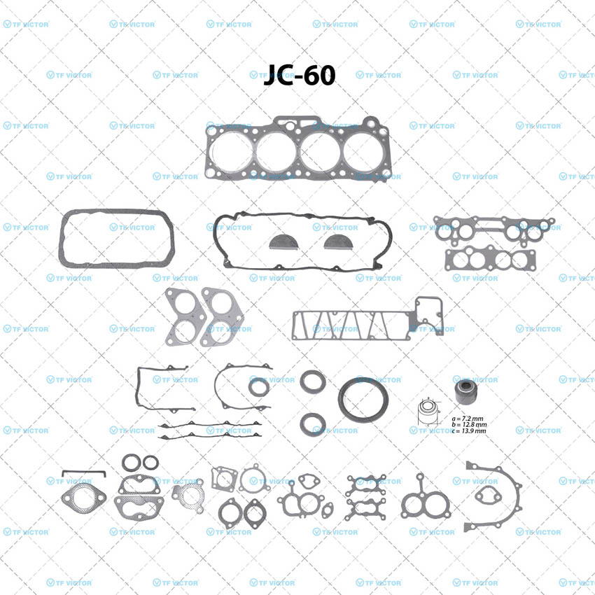 Juego completo para motor TF Victor JC-60