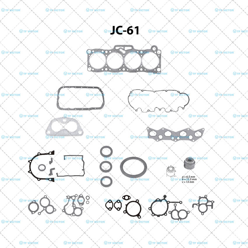 Juego completo para motor TF Victor JC-61