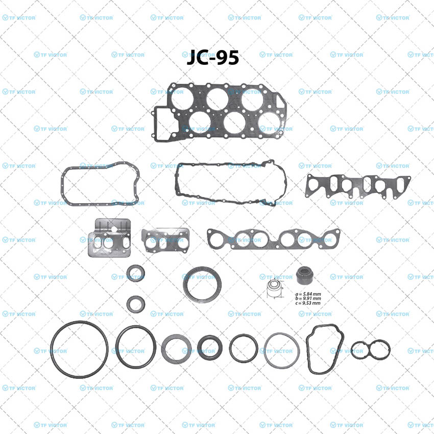 Juego completo para motor TF Victor JC-95