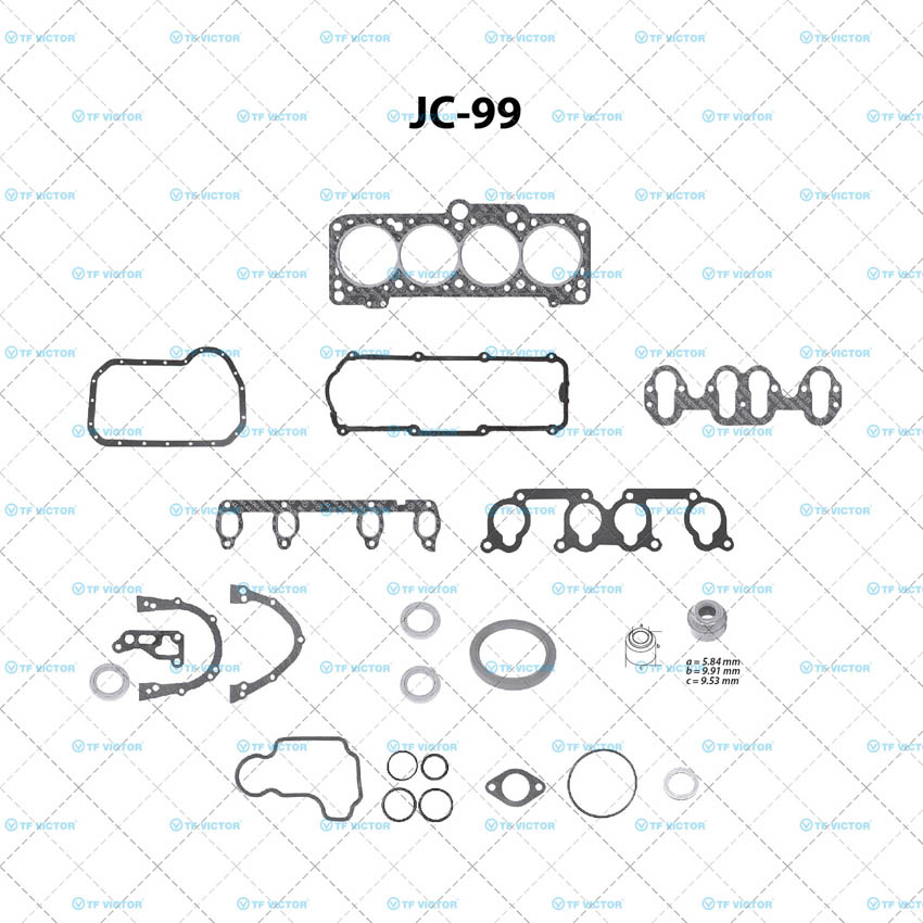 Juego completo para motor TF Victor JC-99