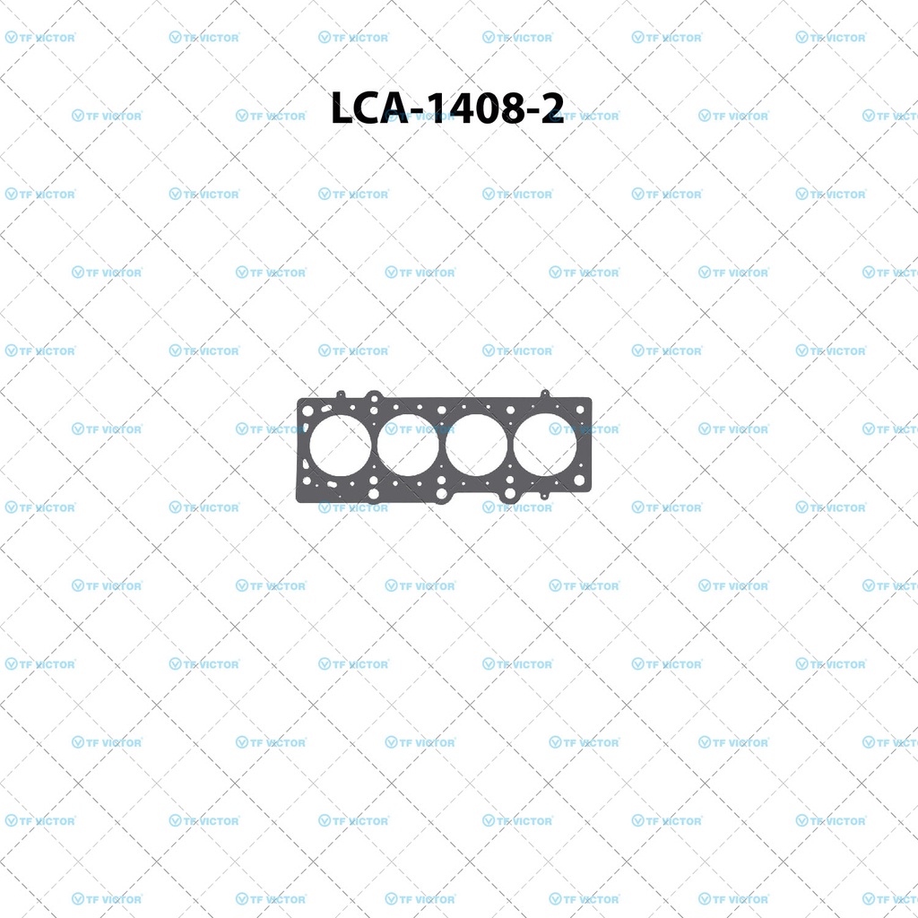 Laina de cabeza para motor TF Victor LCA-1408-2